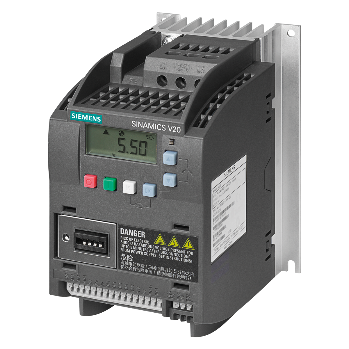 Kimo Kälte-Frequenzumrichter (FS 2.6) FP 7.5FEP-EMC/14 400V